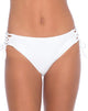 Immagine di Torte Lace Up Bikini Bottoms in Bianco