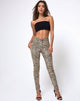 Immagine di Ultimate Jeans in Rar Leopard Brown