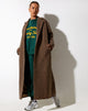 Immagine di Utamas Cappotto in marrone, nero e verde