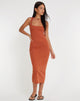 immagine di Uzma Midi Dress in Picante