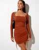 Immagine di Valeta Bodycon Dress in Bombay Brown