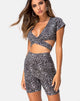 Immagine di Valiza Cycle Twinset in grigio leopardo Rar