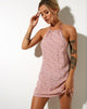 Immagine di Valkyrie Mini Dress in Flower Fun Lilac Lemon