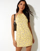 Immagine di Valkyrie Mini Dress in Wild Flower Lemon Drop