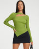 immagine di Varnia Top in Golden Lime