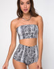 Immagine di Hilly Hot Pant in stampa serpente