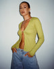 immagine di Xiur Cardi in Rib Cress Verde