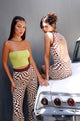 Immagine di Karen Bandeau Top in maglia Olive
