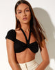 Immagine di Zaveta Bralette Top in nero