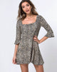 Immagine di Zavnon Dress in Rar Leopard Brown