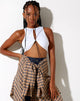 Immagine di Zeme Crop Top in bianco