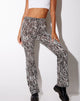 Immagine di Zoven Flare Trouser in Zebra Vertical