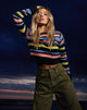 Immagine di Zutha Jumper a righe multiple blu e nere