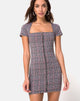 Immagine di Zileah Shift Dress in Charles Check Blush