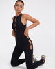 immagine di Sasma Jumpsuit in lycra nera