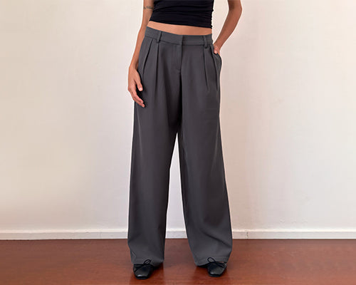 PANTALONI A ZAMPA D'ELEFANTE