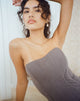 immagine di Kansa Corset Top in Charcoal