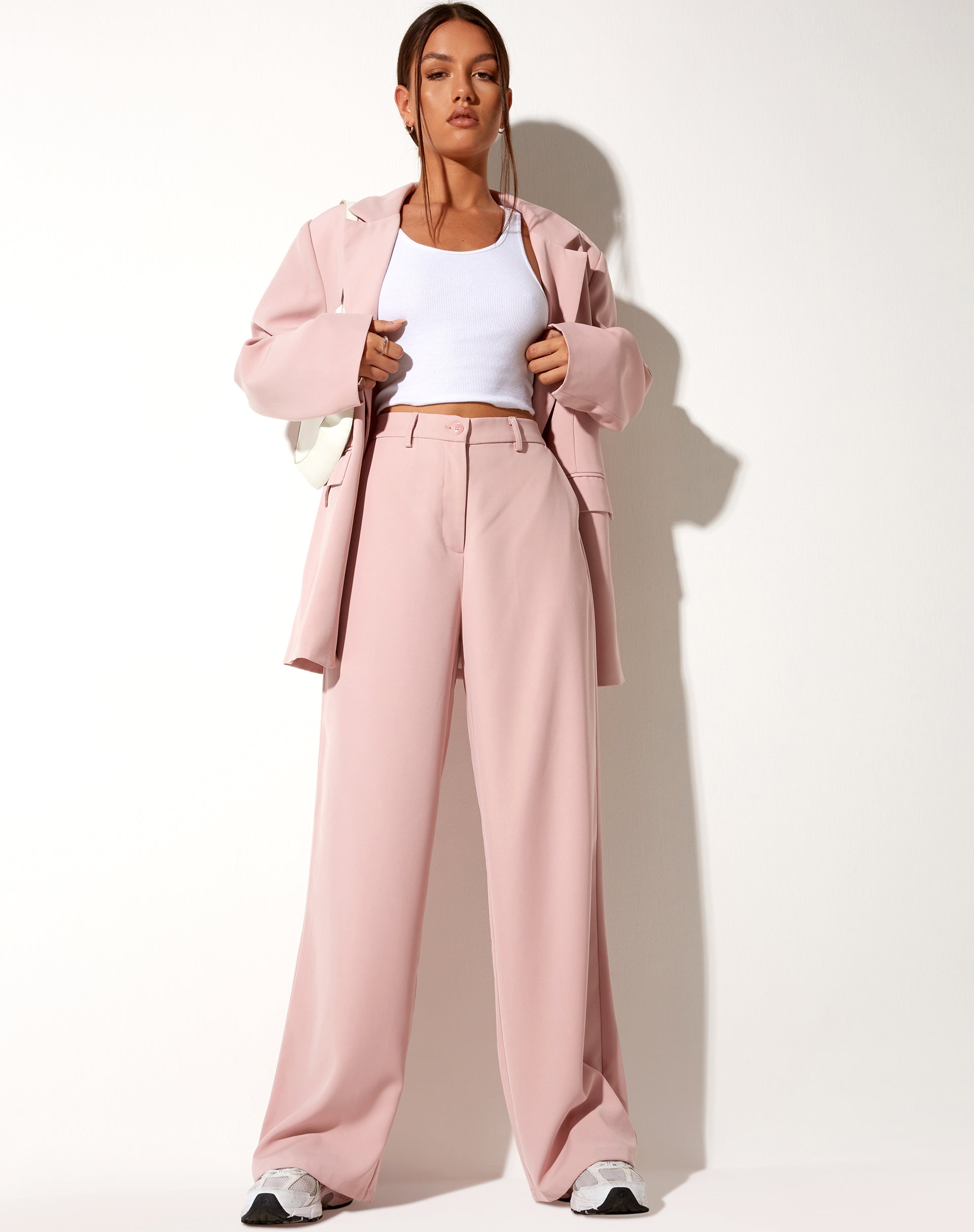 Immagine di Abba Pantaloni in rosa tenue