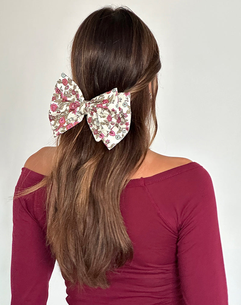 Fermaglio per fiocco Acar in fiore vintage