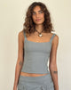 Immagine di Ailsa Tie Back Top in grigio