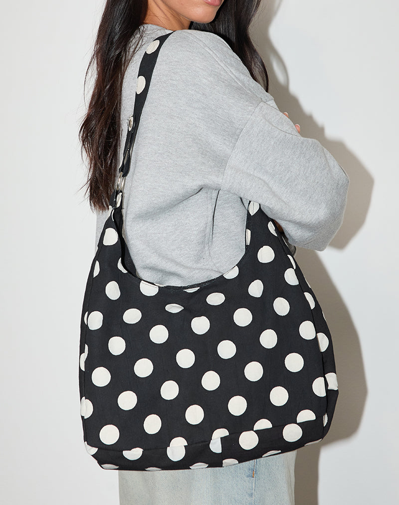 Immagine di Aimi Bag in Large Polka Nero