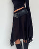 Immagine di Albertha Gonna midi in chiffon Nero