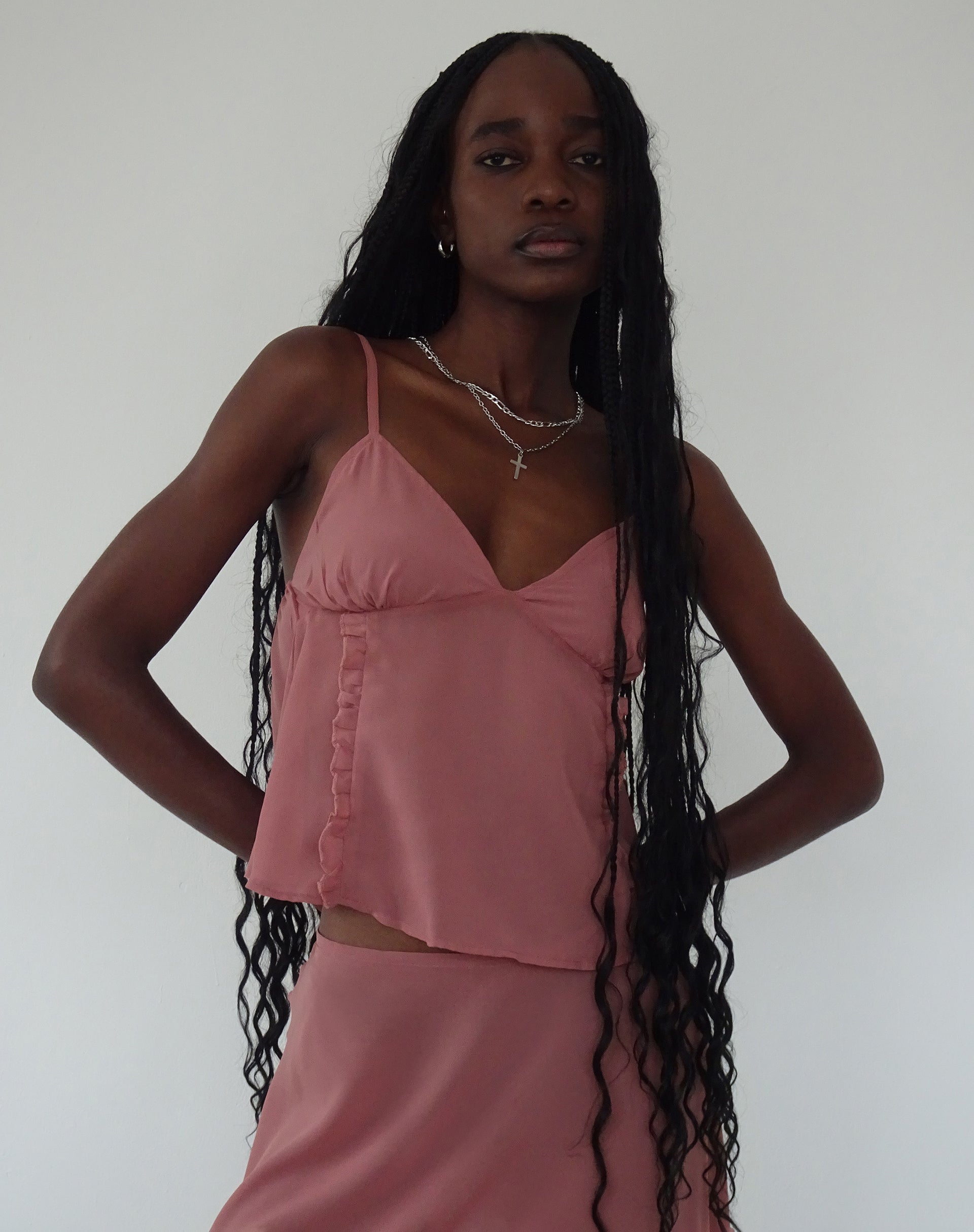 Immagine di Albertha Midi Skirt in Dessert Sand