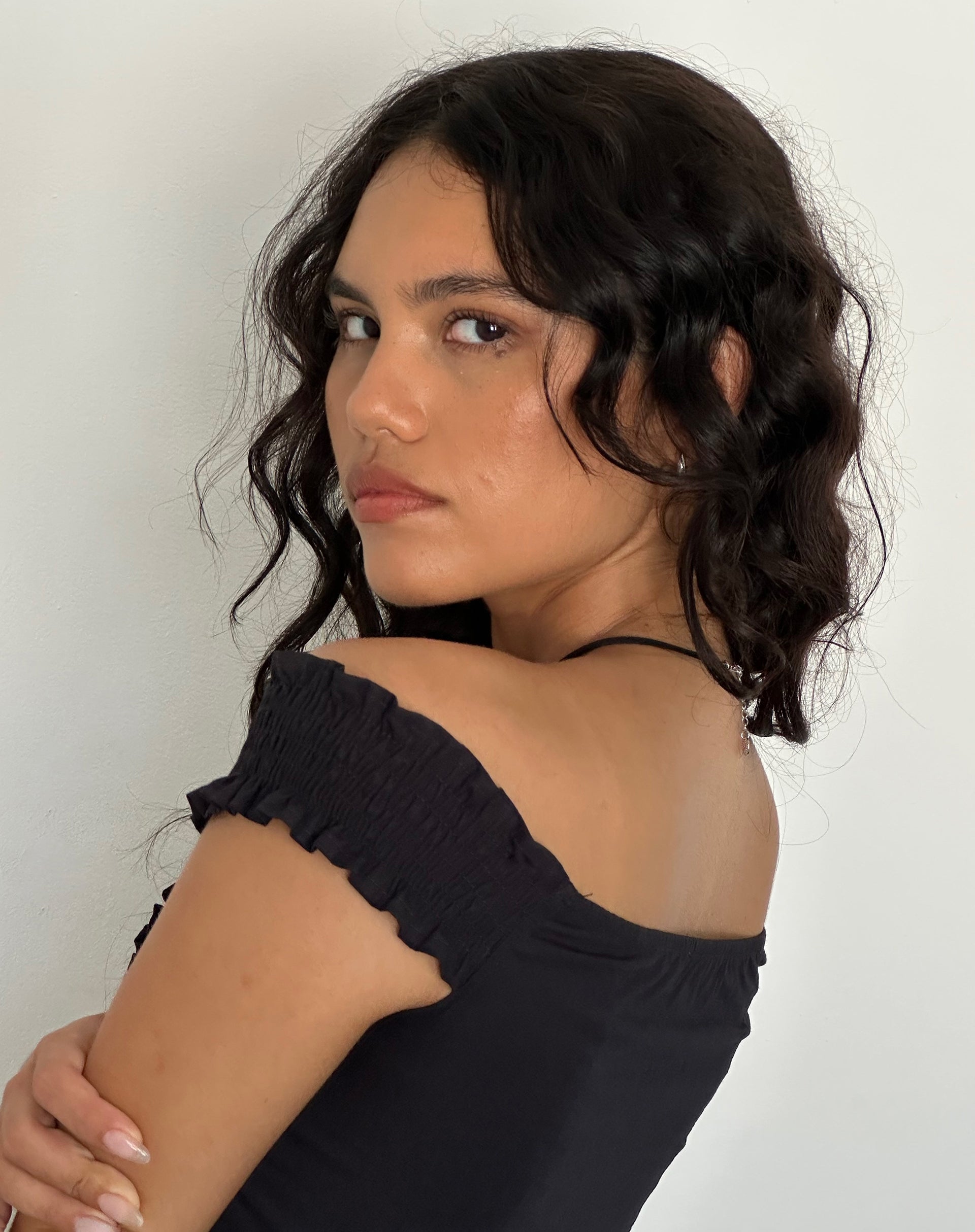 Immagine di Alderidge Bardot Corsetto Top nero