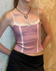 Immagine di Alexa Corset Top in rosa scuro