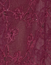 Maglia con paillettes Borgogna