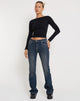 Immagine di Amabon Crop Top a maniche lunghe in nero