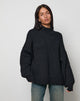 Immagine di Amato - Maglia oversize in nero