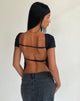 Immagine di Anita Open Back Top in nero