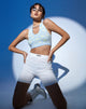 Immagine di Anura Crop Top in Baby Shroom Blue Yellow