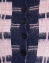 Multi Check Navy e Rosa