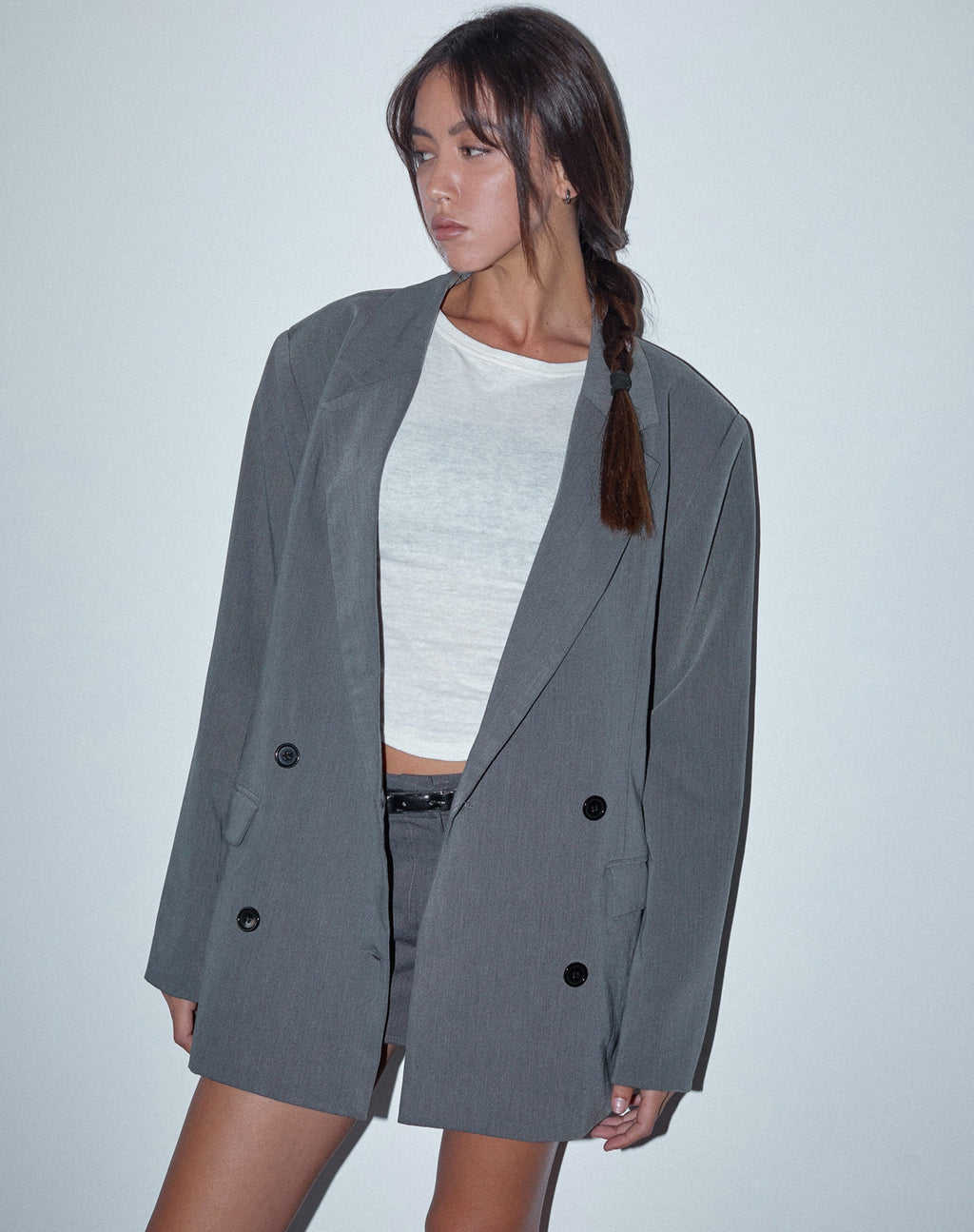Blazer doppiopetto Ardea in color carbone Sartoria