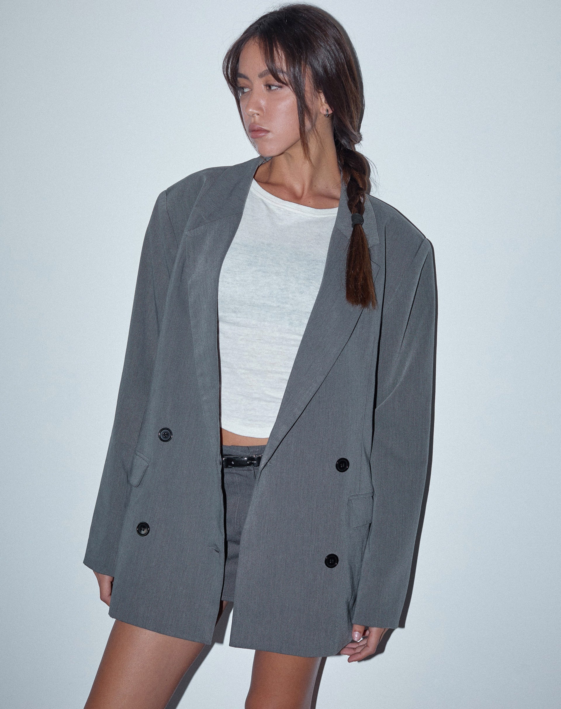Immagine di Ardea Blazer doppiopetto in Charcoal Tailoring