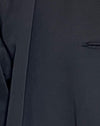 Nero con fodera a righe