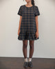 Immagine di Asterin Mini Smock Dress in Navy Mustard Check