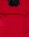 Rosso con rosa nera