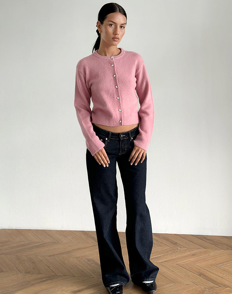 Immagine di Aura Cardigan in Dusty Pink