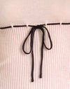 Rosa confetto con il nero