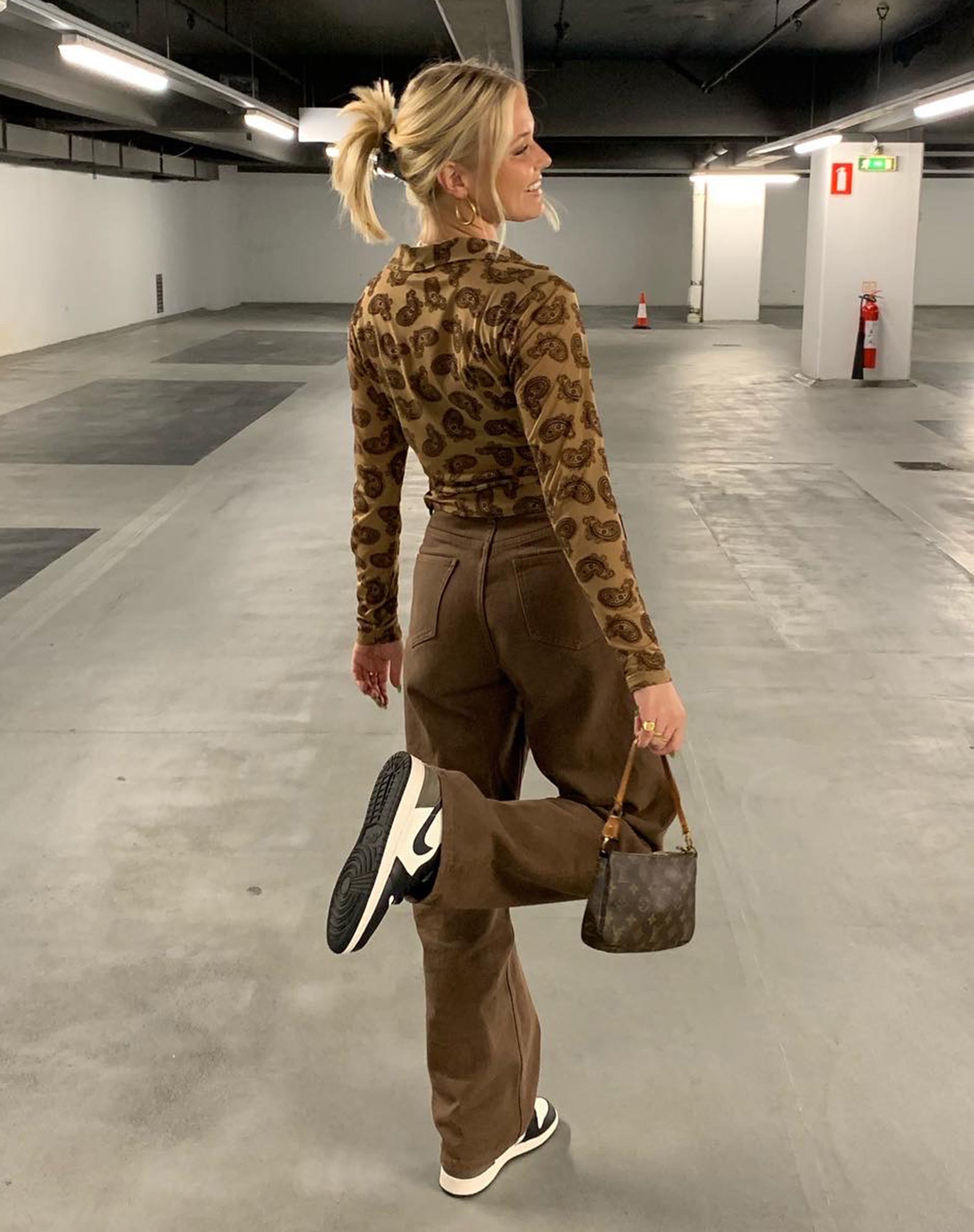Immagine di Kelly Shirt in Persian Night Flock Brown