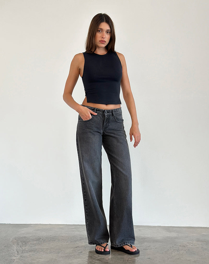 Immagine di Baruna Tie Back Top in nero