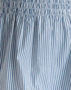 Striscia piccola verticale blu
