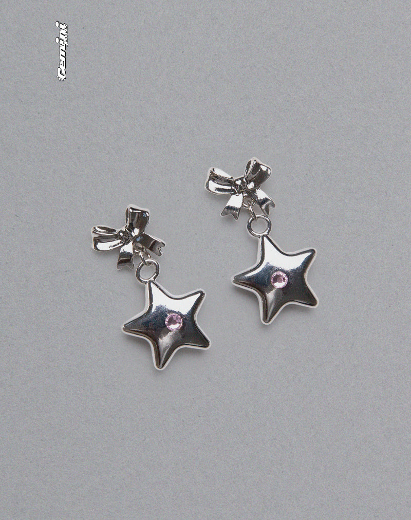 Immagine di Bellatrix Orecchini Stella Rosa