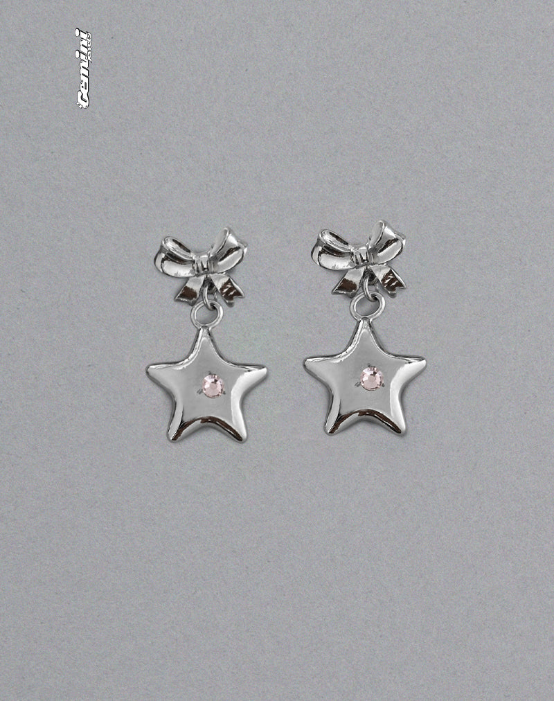 Immagine di Bellatrix Orecchini Stella Rosa
