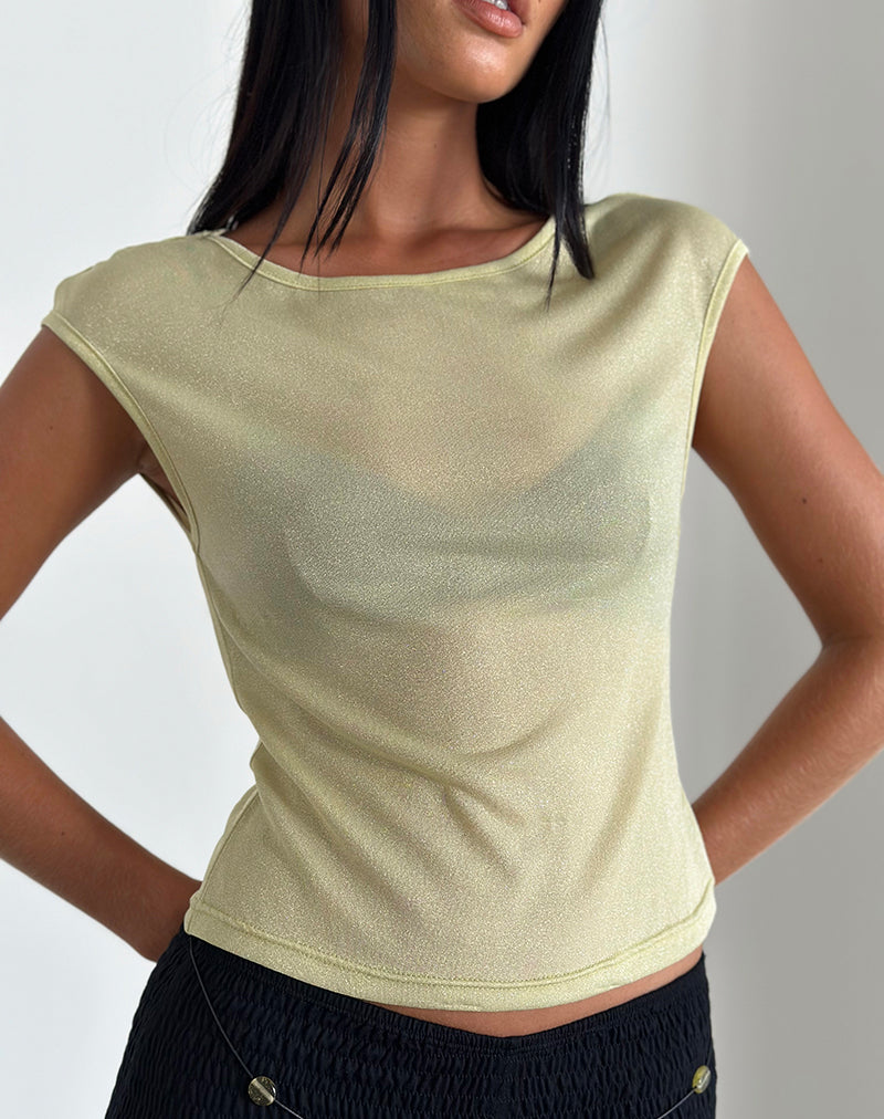 Immagine di Bentley Top in Yellow Shimmer