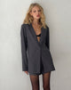 Immagine di Besta Blazer con un solo bottone in carbone scuro