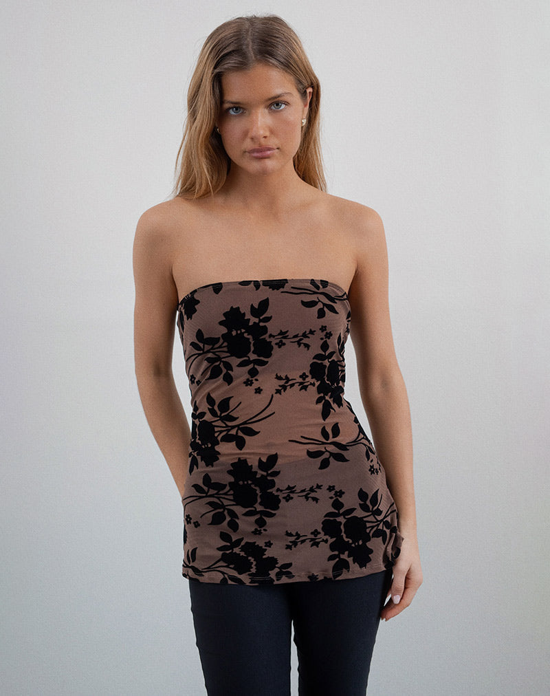 Immagine di Bilancia Top in Flock Brown